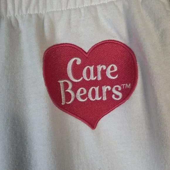 Care Bears Women's Graphic White Jogger Sweat Pants,  XS (0-2) 29" Inseam - Picture 2 of 8